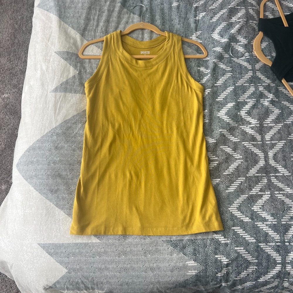 Racerback Tank with Shelf Bra